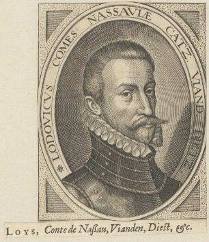Bildnis von Lodovicvs Comes Nassaviae