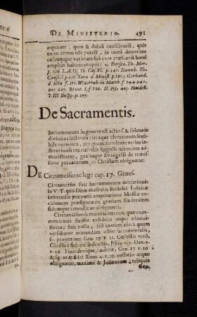 491-492, De Sacramentis.