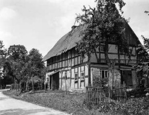Altes Bauernhaus : Kemnitz und Friedensdorf (Kreis Löbau). Fachwerkbau