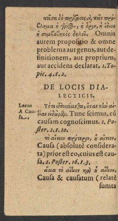 De Locis Dialecticis.