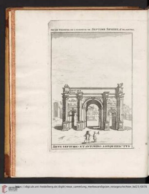 Arc de Triomphe en l'Honneur de Septime Severe