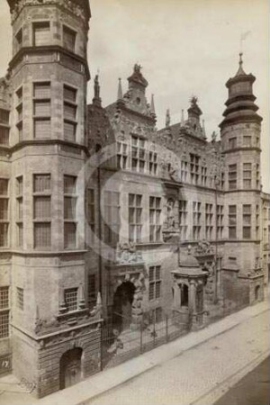 Zeughaus in der Jopengasse in Danzig