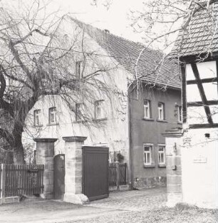 Pegau-Weideroda, Vierseithof, um 1800