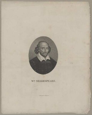 Bildnis des Wm. Shakespeare