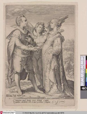 [Heirat, der weltlichen Liebe wegen; Marriage for Worldly Love]