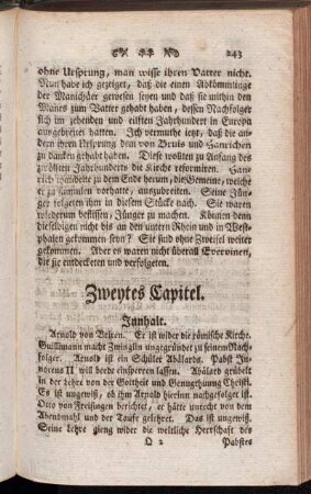 Zweytes Capitel.