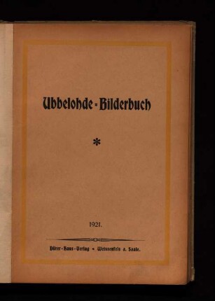 Ubbelohde-Bilderbuch