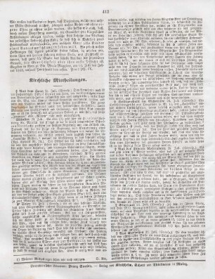 412 Kirchliche Mittheilungen