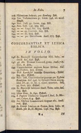 Concordantiae et Lexica Biblica