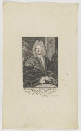 Bildnis des Fridericus Roth-Scholtzius
