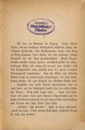 Zwischen Inn und Etsch : Tiroler Novellen