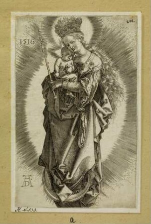Maria mit Zepter und Sternenkrone