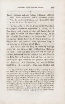 149-156 [Rezension] Variae Lectiones Vulgatae Latinae Bibliorum