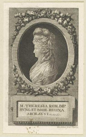 Bildnis der M. Theresia Rom. Imp.