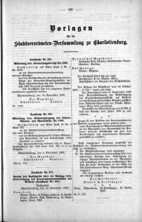 No. 24. (332-354)(332,333,334), 24. November 1909
