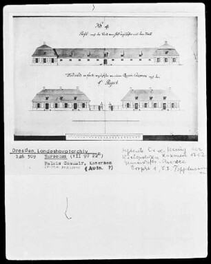 Warschau, Palais Casimir, Kasernen