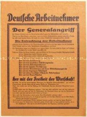 Aufruf der Deutschen Demokratischen Partei zur Reichstags- und zur preußischen Landtagswahl am 7. Dezember 1924