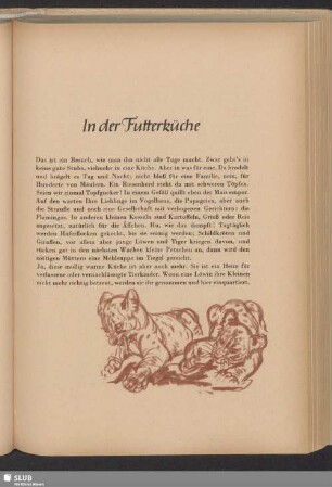 In der Futterküche