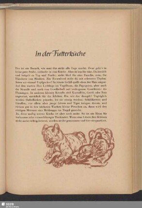 In der Futterküche