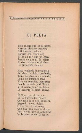 El poeta
