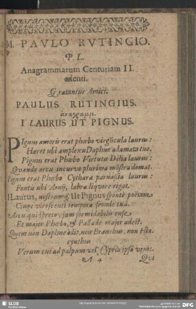 Gratulatoria