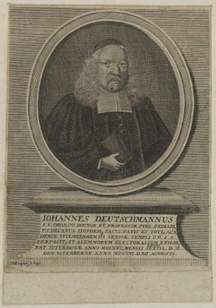 Bildnis des Iohannes Deutschmannus