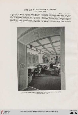 55: Das Eck der Berliner Künstler