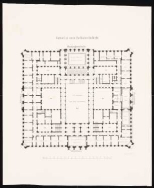 Berliner Rathaus (Rotes Rathaus): Grundriss
