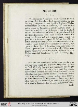 [§ VII-XII]
