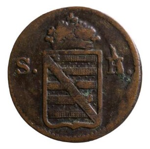 Münze, Heller, 1818