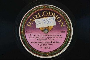 Oberon : Arie des Hüon: Von Jugend auf in dem Kampfgefild' 1. Teil / (Carl Maria von Weber)