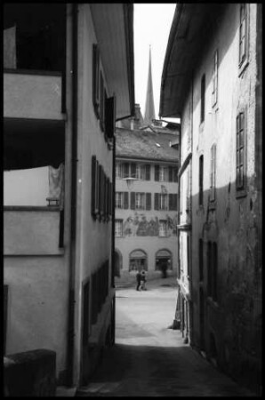 Burgdorf: alte Marktgasse, Richtung Schmiedengasse