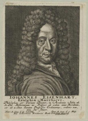 Bildnis des Iohannes Eisenhart