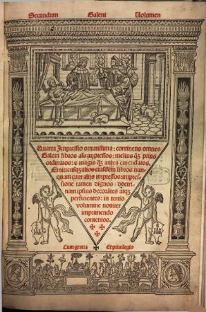 Quarta impressio ornatissima, continens omnes Galeni libros, 2