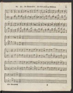 No. 87. An Weyhnachten. Ein Kind geborn zu Bethlehem