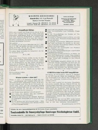 Wasser sparen - aber wie?
