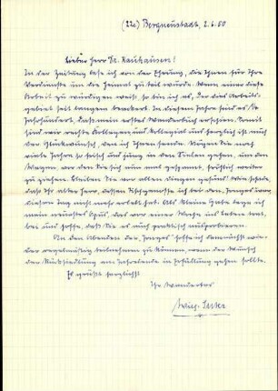 Suter, Wilhelm, Oberschullehrer, "Wanderbaas"