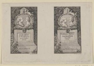 Doppelbildnis des König Georg III. und Königin Sophie Charlotte von England