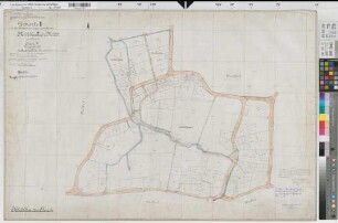 Mühlehausen (Unna), Zusammenlegung Mühlhausen, Urkarte II Flur 4