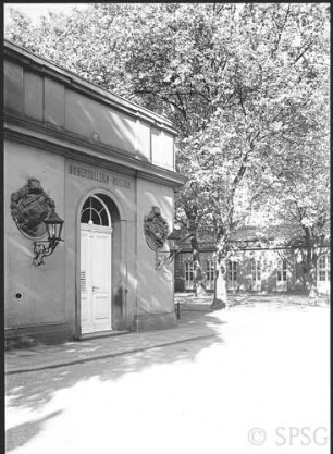 Berlin, Schloss Monbijou, Außenansicht,