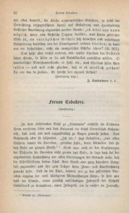 20-41 Fernan Caballero : Fortsetzung