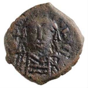 Münze, Follis, 594 / 595