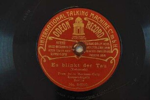 Es blinkt der Tau / (Rubinstein)