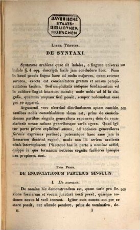 Geo. Henrici Aug. Ewald Grammatica critica linguae arabicae : cum brevi metrorum doctrina, 2. Syntaxin et metrorum doctrinam complectens