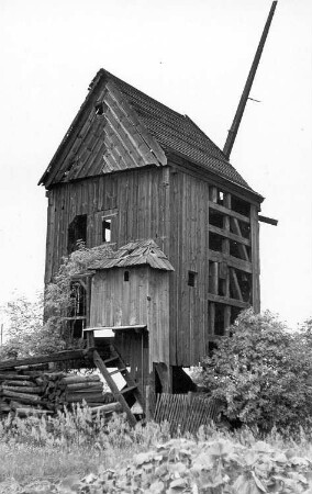 Vetschau/Spreewald-Raddusch. Bockmühle, ruinös (1988 demontiert)