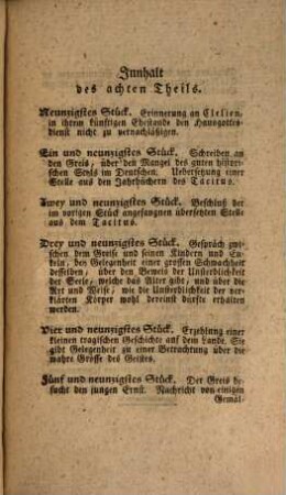 Der Greis. 8. 1765
