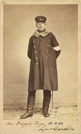 Bildnis von Philipp Freiherr von Canstein (1804-1877)