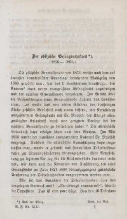 1-44 Der pfälzische Gesangbuchsstreit (1856-1861)