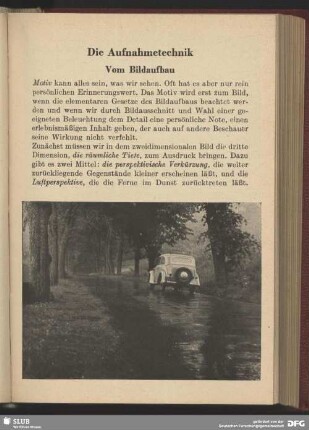 Die Aufnahmetechnik