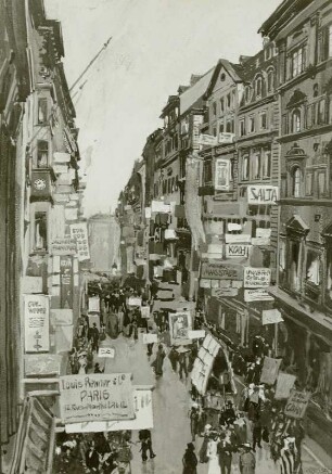 Petersstraße zur Messe